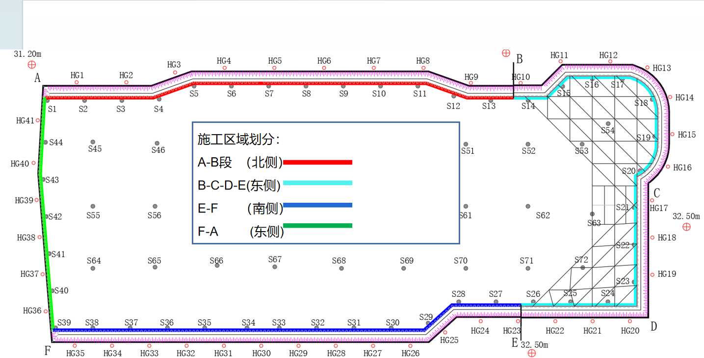 宣城郎溪县基坑支护设计