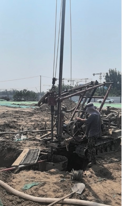 宣城郎溪县工地打井